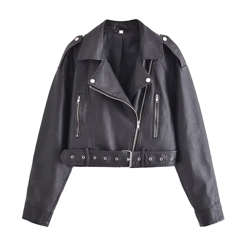 Winter Damen jacke mit Gürtel
