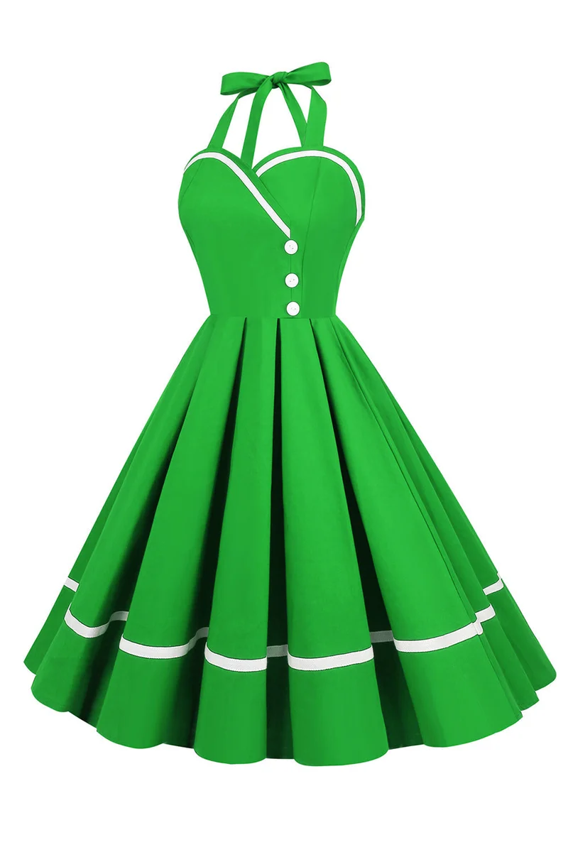 Vintage Pin-Up mit V-Ausschnitt aus den 50er Jahren