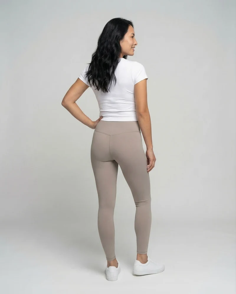 Damen Leggings High Waist Bauchweg