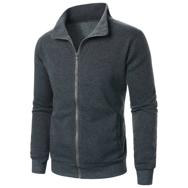 Nord Taschen | Herren Hoodie mit Stehkragen und Reißverschluss