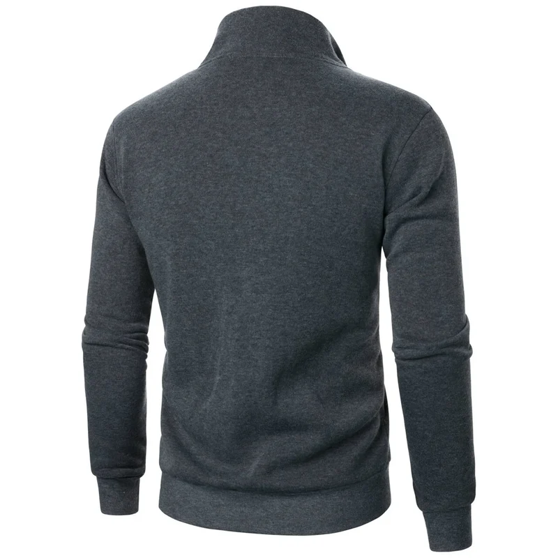 Nord Taschen | Herren Hoodie mit Stehkragen und Reißverschluss