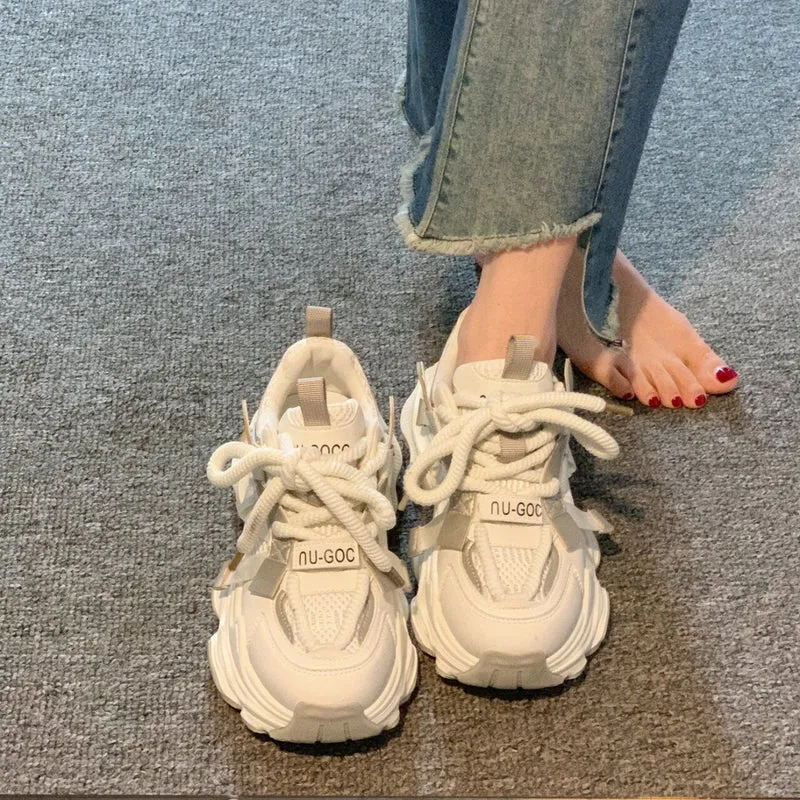 Damen Chunky-Sneaker mit atmungsaktiver Sohle und verstärktem Halt