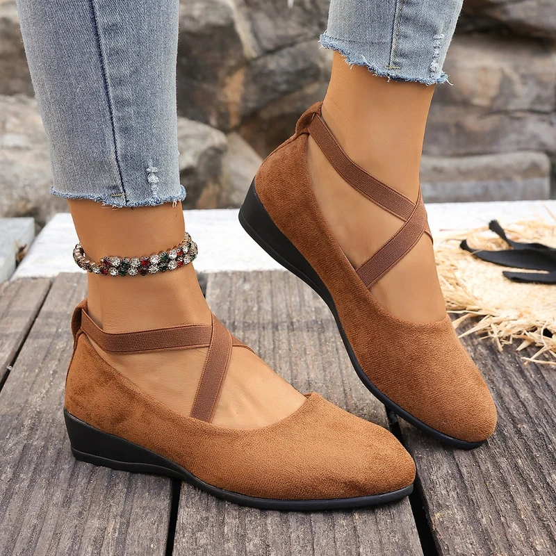 Damen Halbschuhe mit elegantem Riemendesign