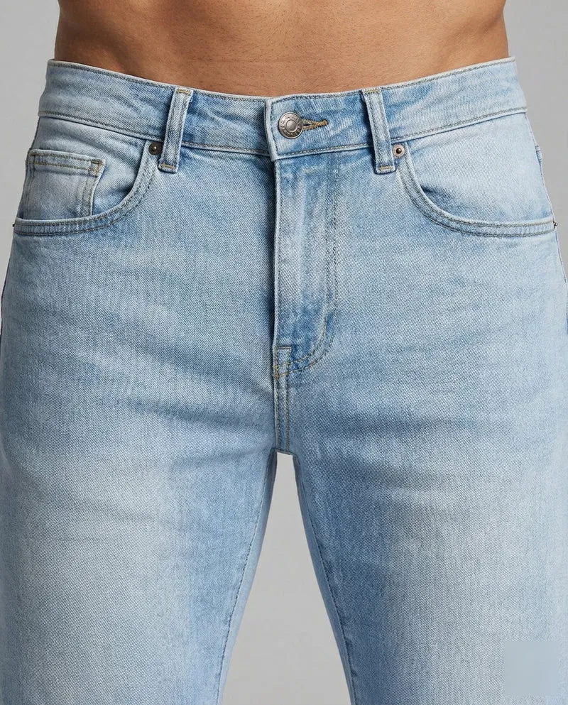 Herren Stretch-Jeans Schlank Konisch Fünf-Taschen