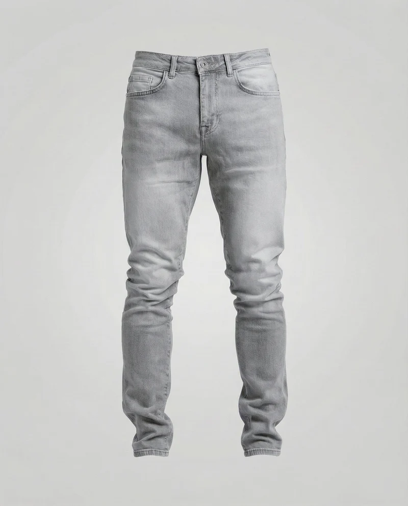 Herren Stretch-Jeans Schlank Konisch Fünf-Taschen