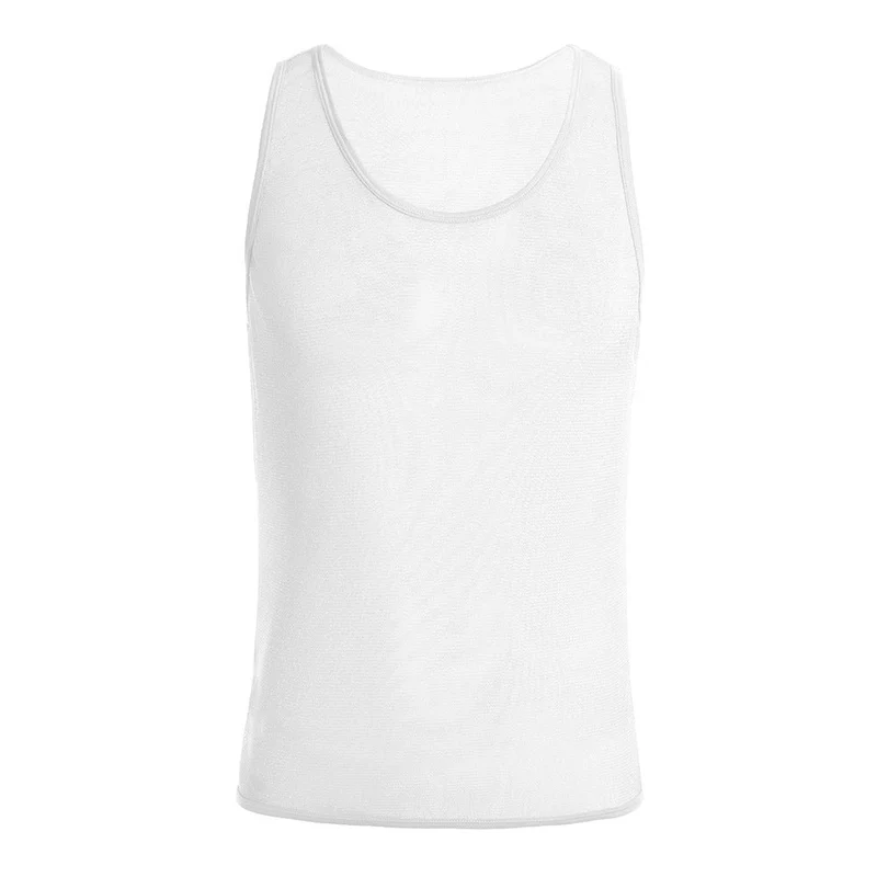 Herren Sportliches Netz-Tanktop