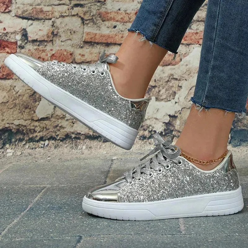 Nord Taschen | Glittering Sneakers With Sequins