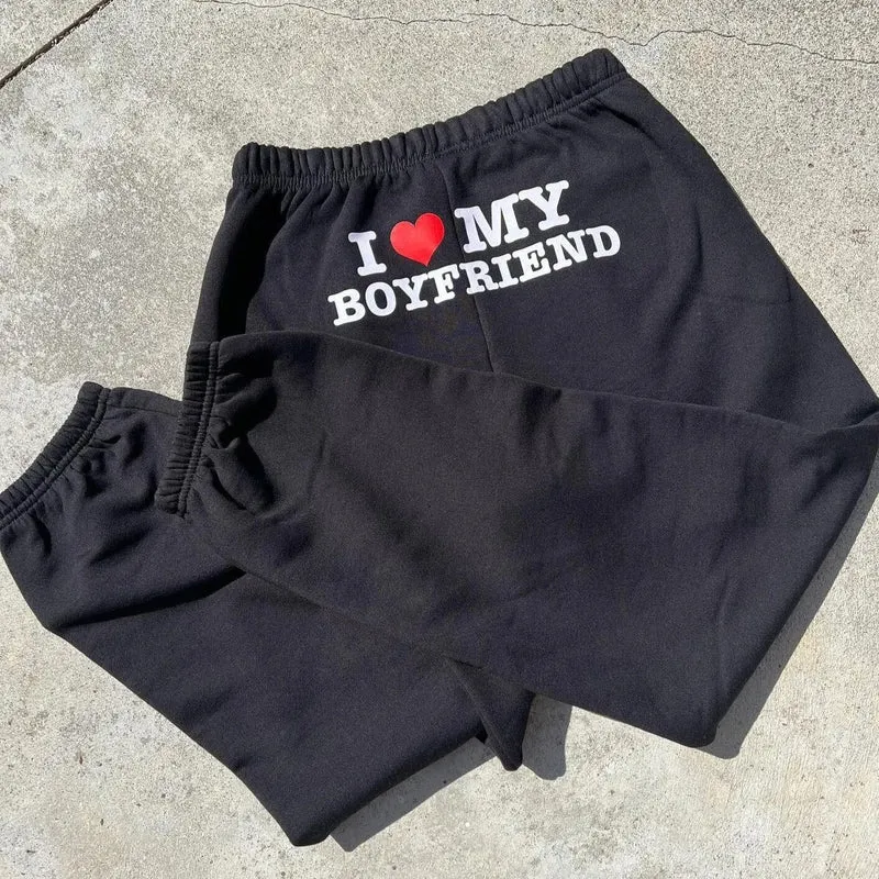 ™ | I Love My Boyfriend Jogginghose