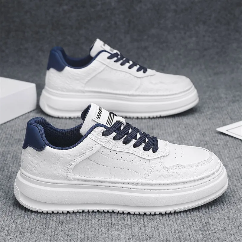Damen Hochwertige Leder Sneakers mit komfortabler Dämpfung