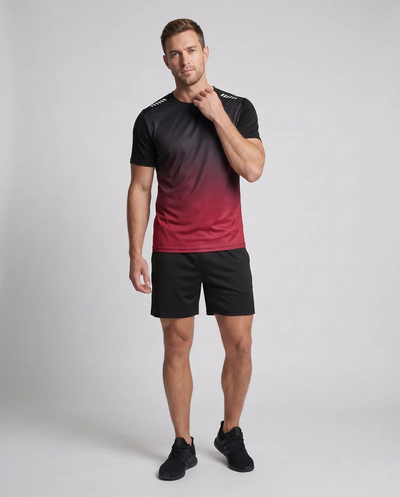 Herren Sportliches Trainingsoutfit Nord Taschen