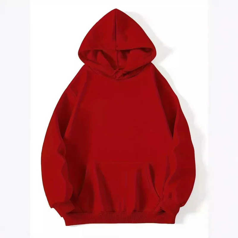 Damen Oversized Kapuzenpullover mit Kängurutasche