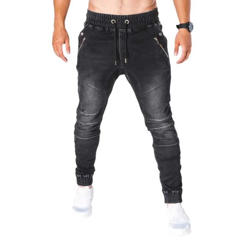 Herren Jogginghose im modernen Skinny Fit mit dehnbarer Baumwollmischung und sportlichen Details