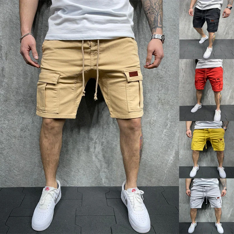Herren Cargo-Shorts mit praktischen Seitentaschen und verstellbarem Gummizug Nord Taschen