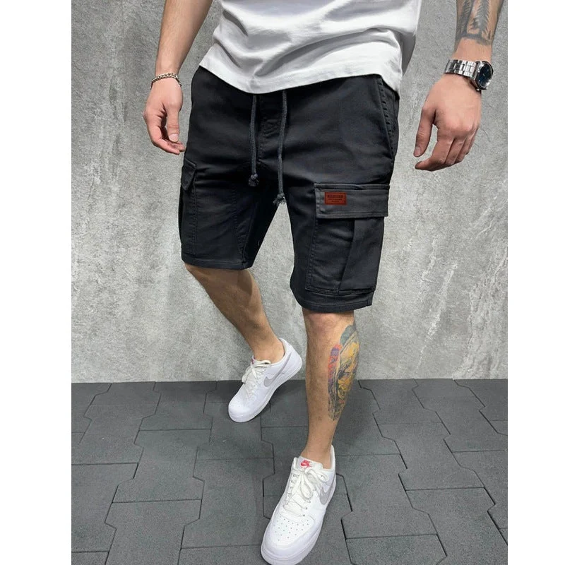 Herren Cargo-Shorts mit praktischen Seitentaschen und verstellbarem Gummizug Nord Taschen