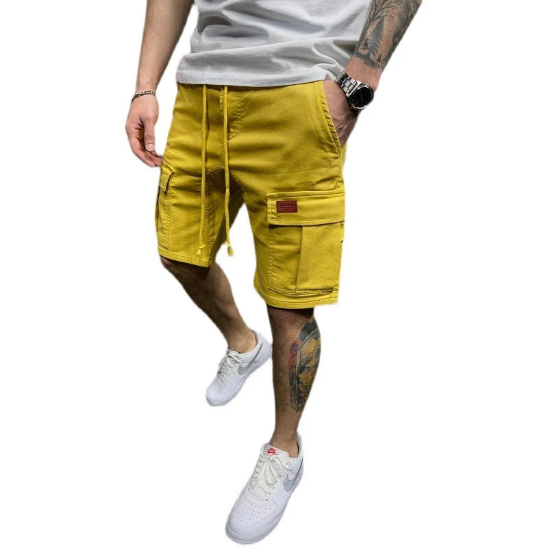 Herren Cargo-Shorts mit praktischen Seitentaschen und verstellbarem Gummizug Nord Taschen
