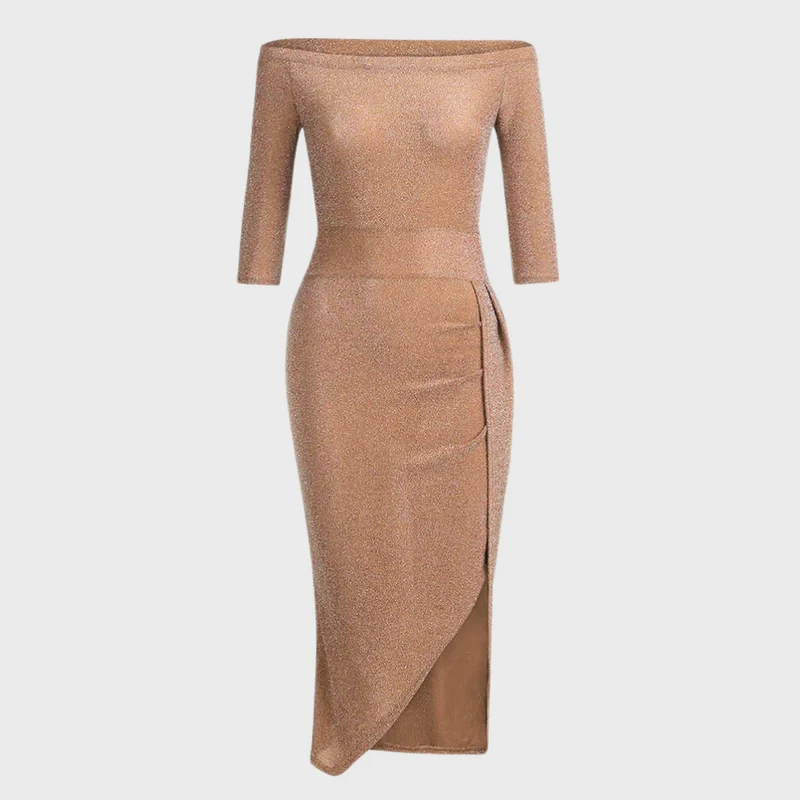 Glitzer Damenkleid