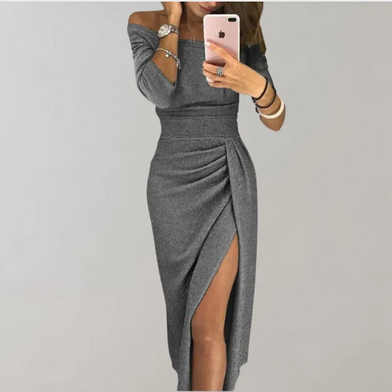 Glitzer Damenkleid