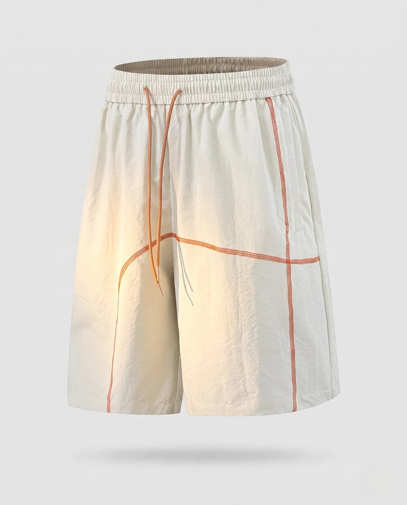 Damen Sportliche Shorts mit atmungsaktiven Einsätzen Nord Taschen