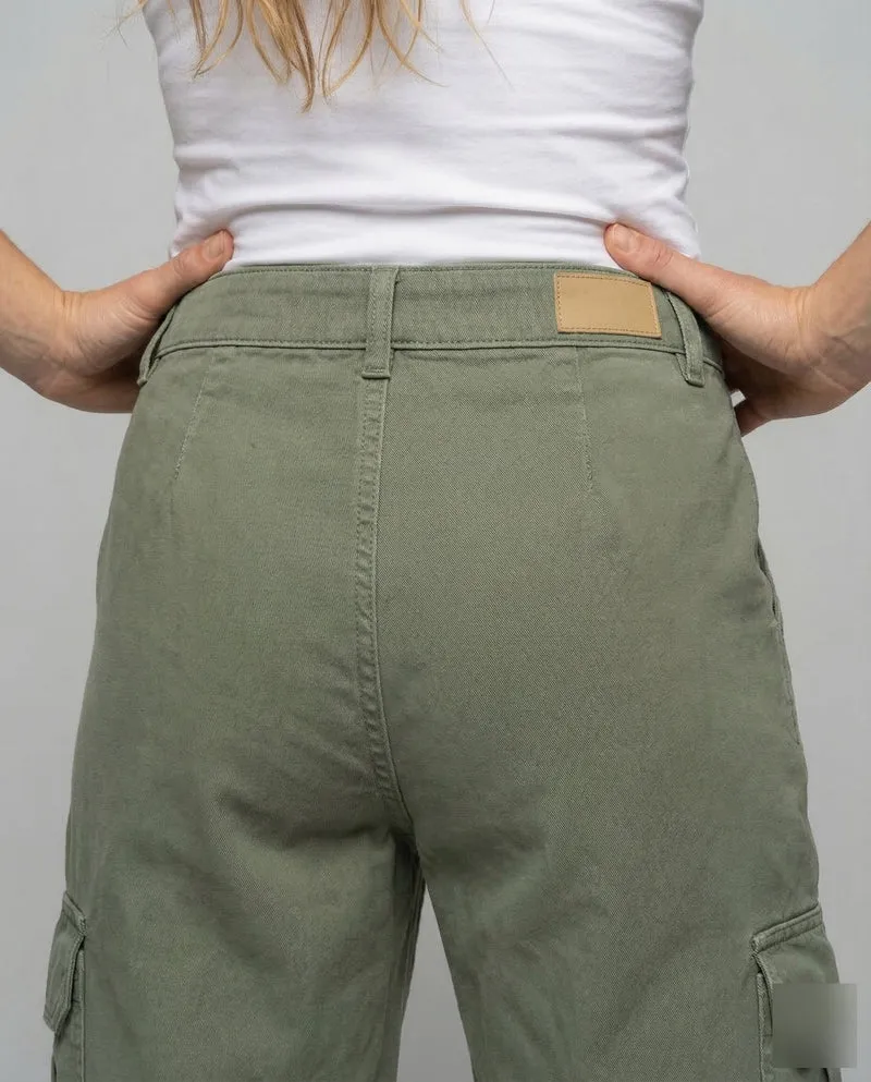 Damen Cargo Hose Weit - Arvani