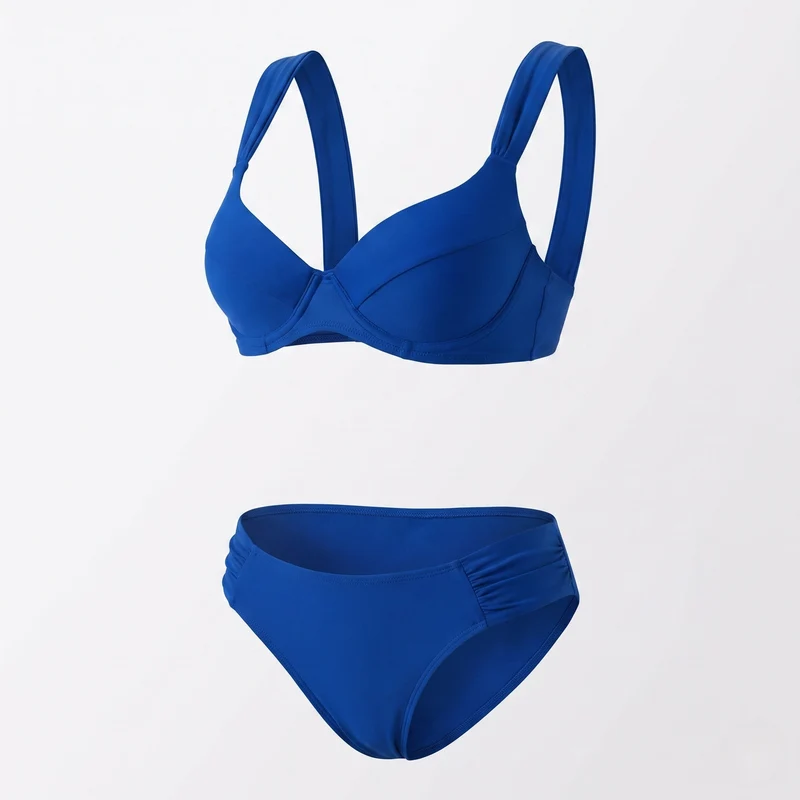 Damen Push-Up-Bikini mit breiten Komfortträgern Nord Taschen