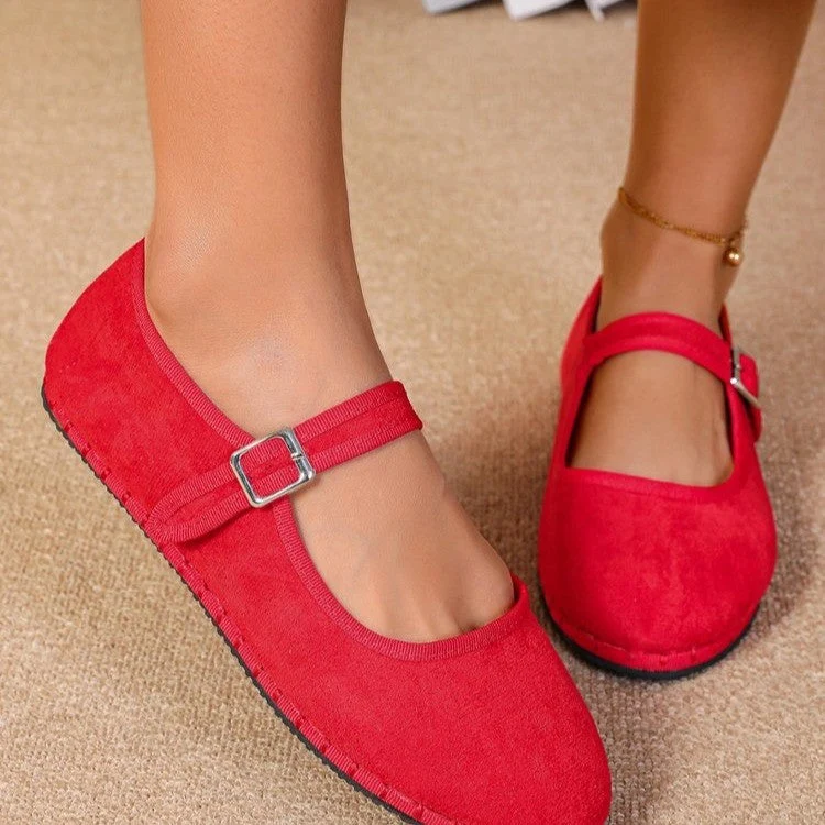 Damen Mocassins mit verstellbarem Riemen und weichem Obermaterial Nord Taschen