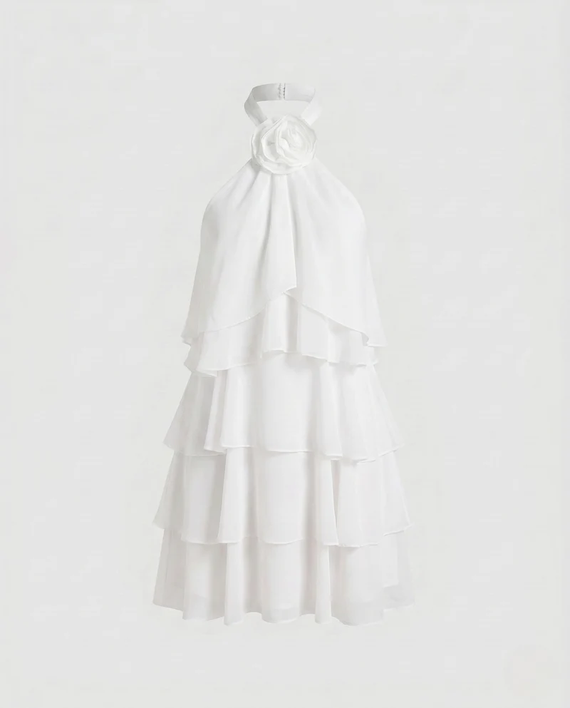 Damen romantisches Sommerkleid