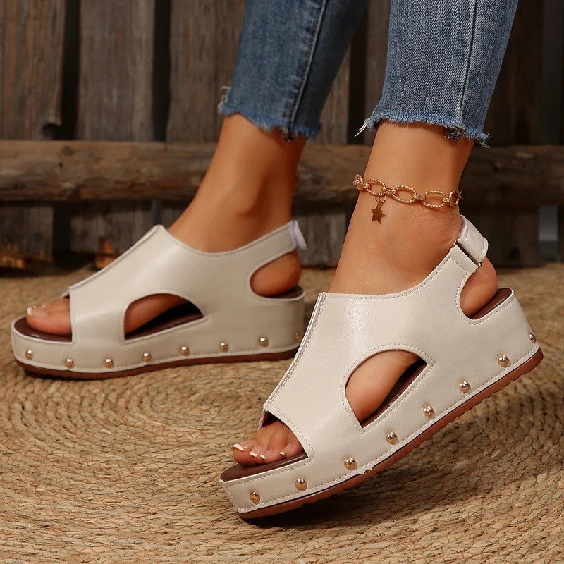 Damen modische Plateausandalen