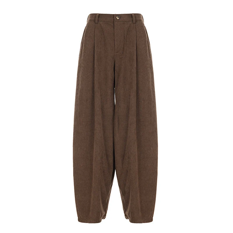 Damen Palazzohose aus hochwertigem Fischgrätstoff Nord Taschen