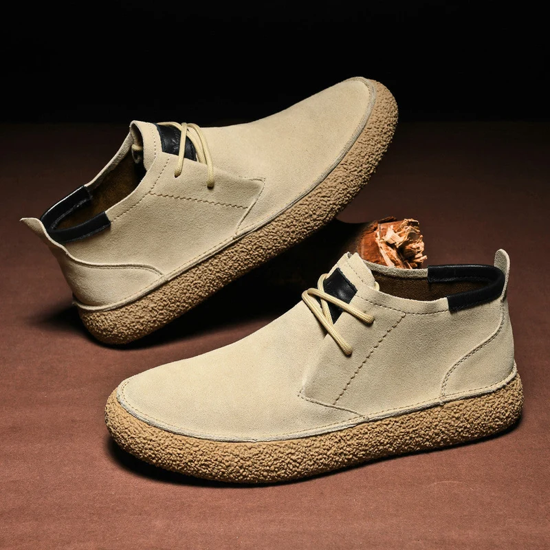 Herren Bequeme Chukka-Stiefel mit rutschfester Sohle und atmungsaktivem Design Nord Taschen