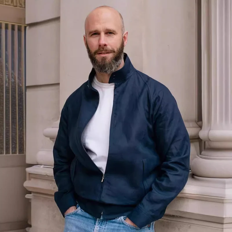 Herren leichte Sommerjacke Nord Taschen