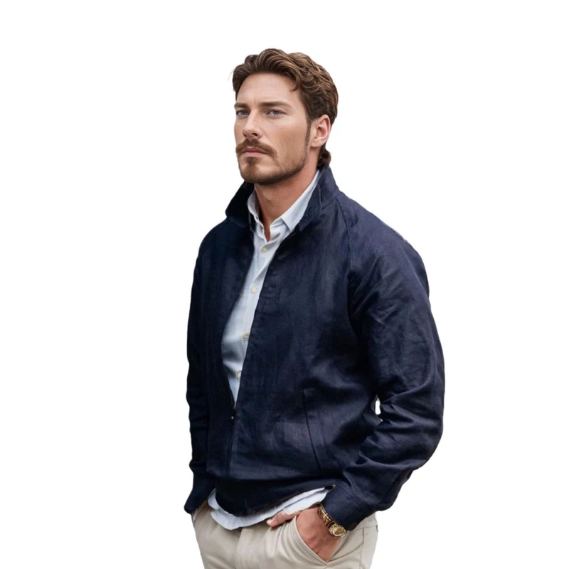 Herren leichte Sommerjacke Nord Taschen