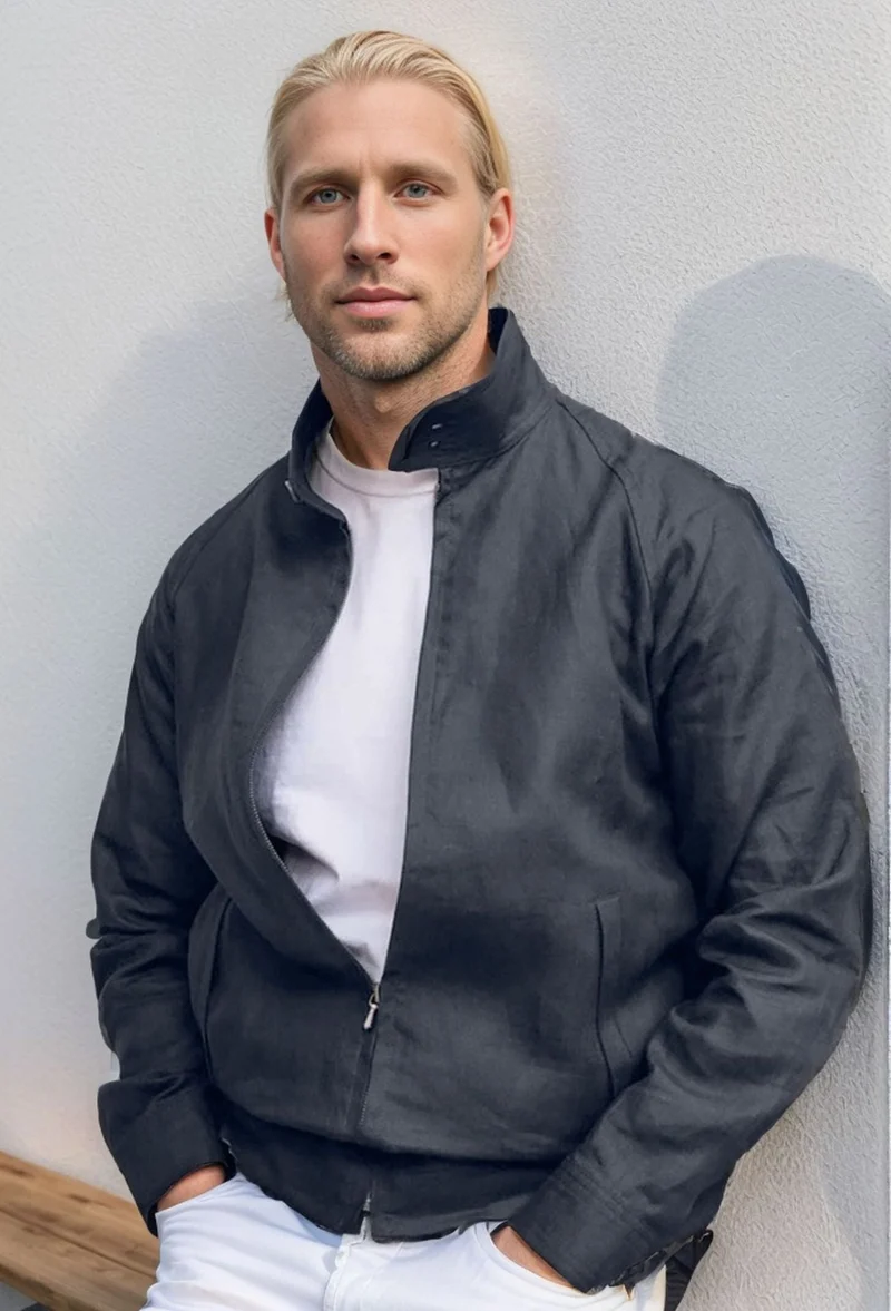 Herren leichte Sommerjacke Nord Taschen