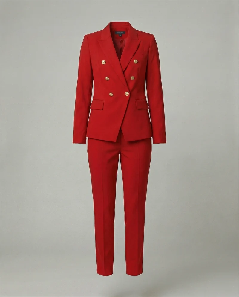 Nord Taschen | Damen Satz mit Schickem Knopf Blazer
