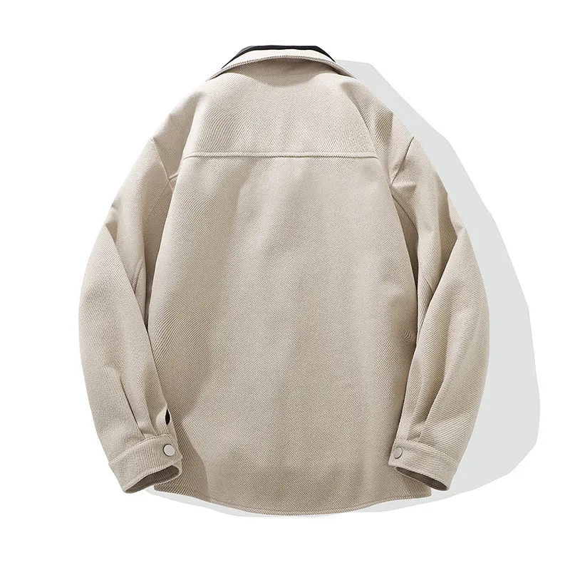 Herren trendige Übergangsjacke mit zwei praktischen Taschen