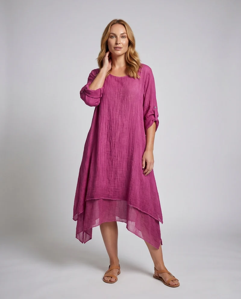 Damen luftiges Sommerkleid