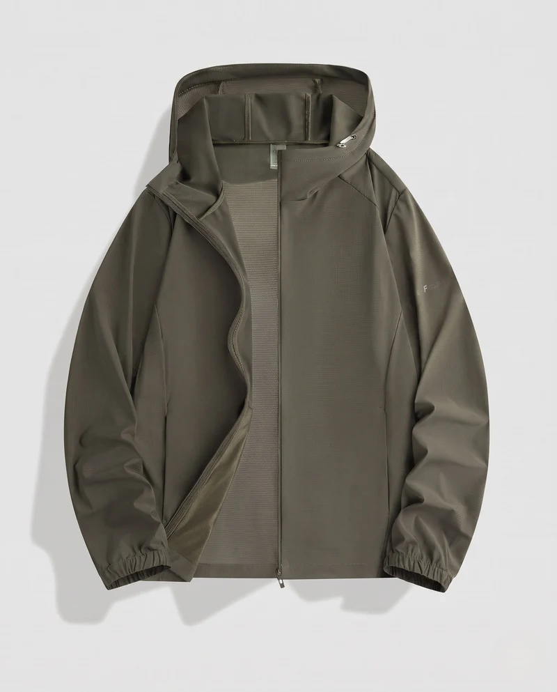 Damen technische UV-Schutzjacke mit atmungsaktiver Membran Nord Taschen