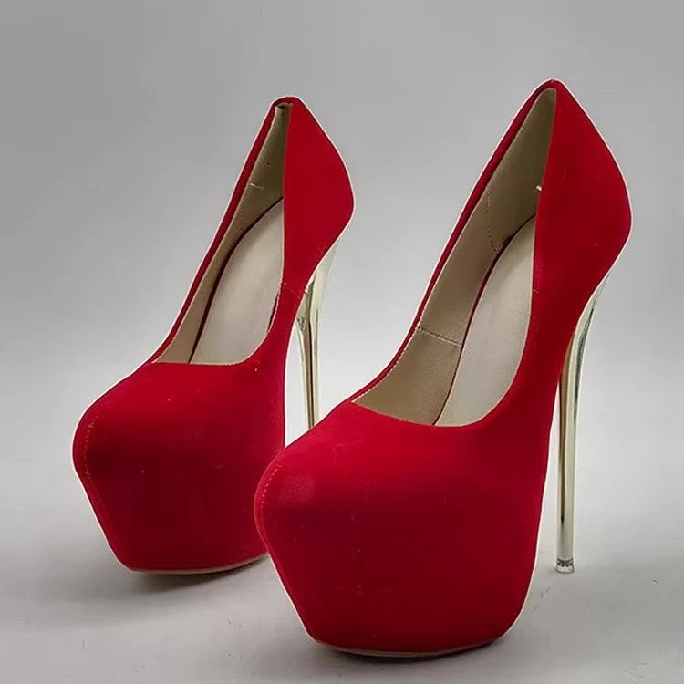 Damen elegante Stiletto-Pumps mit goldenen Akzenten