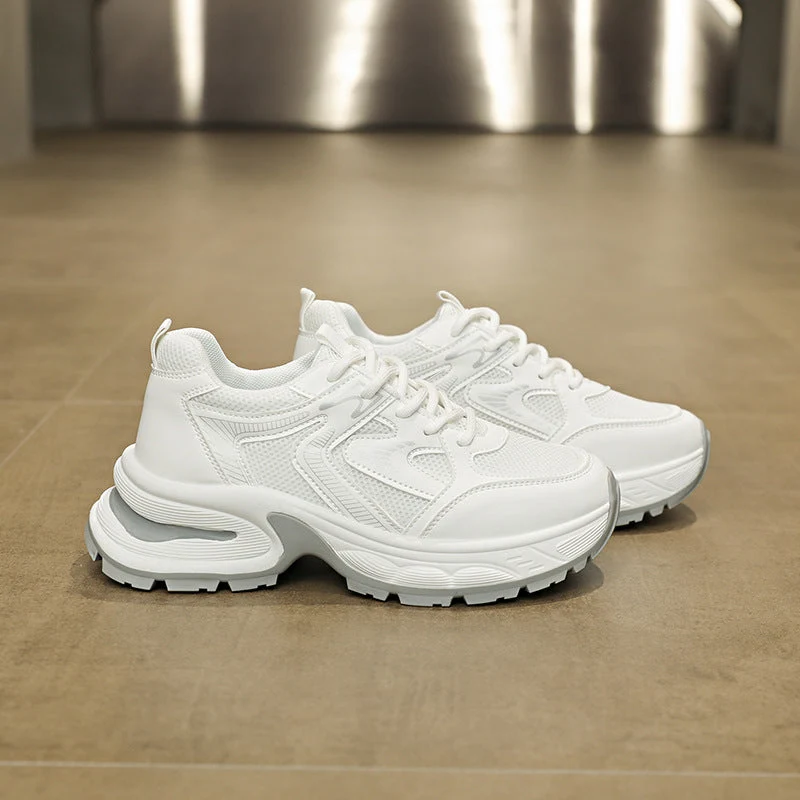 Damen atmungsaktive Sport Sneakers mit dämpfender Sohle und rutschfestem Profil