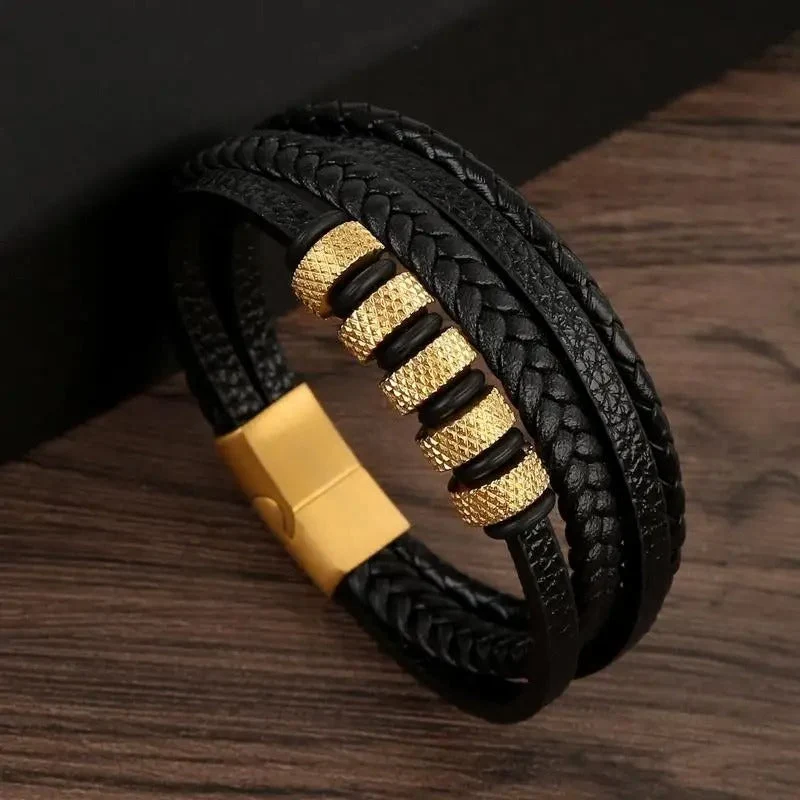 Nord Taschen | Robustes Armband Aus Echtleder mit Schnalle