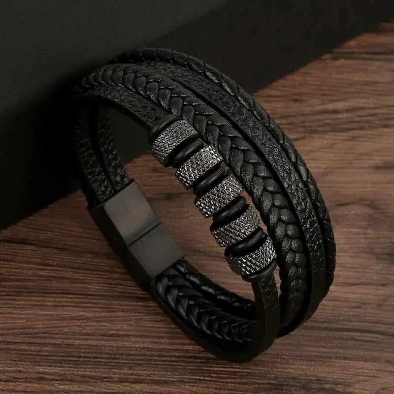 Nord Taschen | Robustes Armband Aus Echtleder mit Schnalle