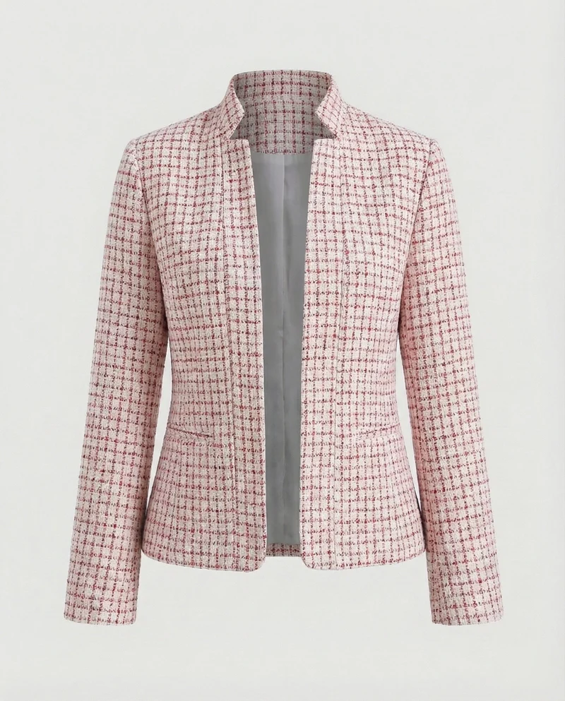 Damen Eleganter Blazer mit Tailliertem Schnitt