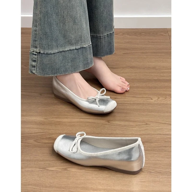 Damen Ballerinas mit elegantem Glitzer-Design und komfortablem Fußbett
