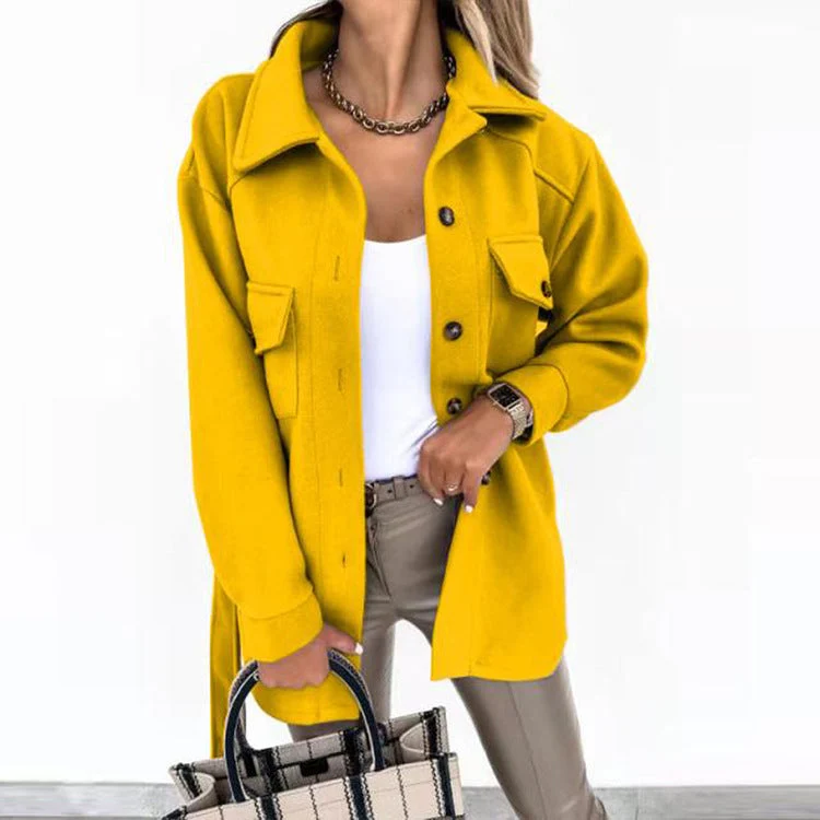 Damen Baumwoll Freizeitjacke - Eleganter & Vielseitiger Schnitt