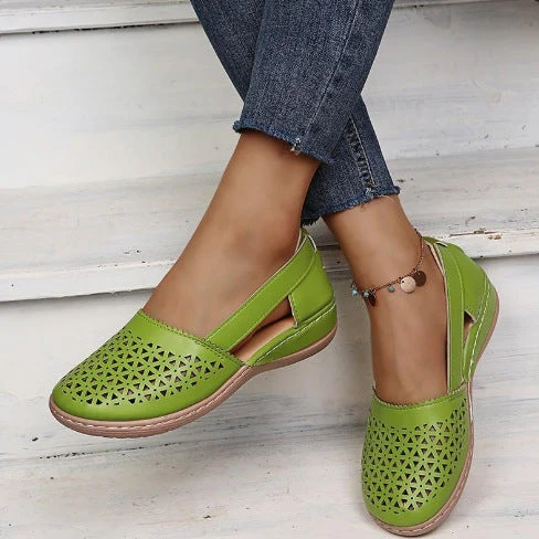 Damen Bequeme und luftige Freizeitschuhe mit durchbrochenem Design Nord Taschen