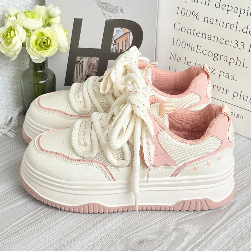 Damen Sportliche Sneaker mit dicker Sohle Nord Taschen