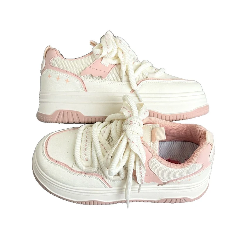 Damen Sportliche Sneaker mit dicker Sohle Nord Taschen