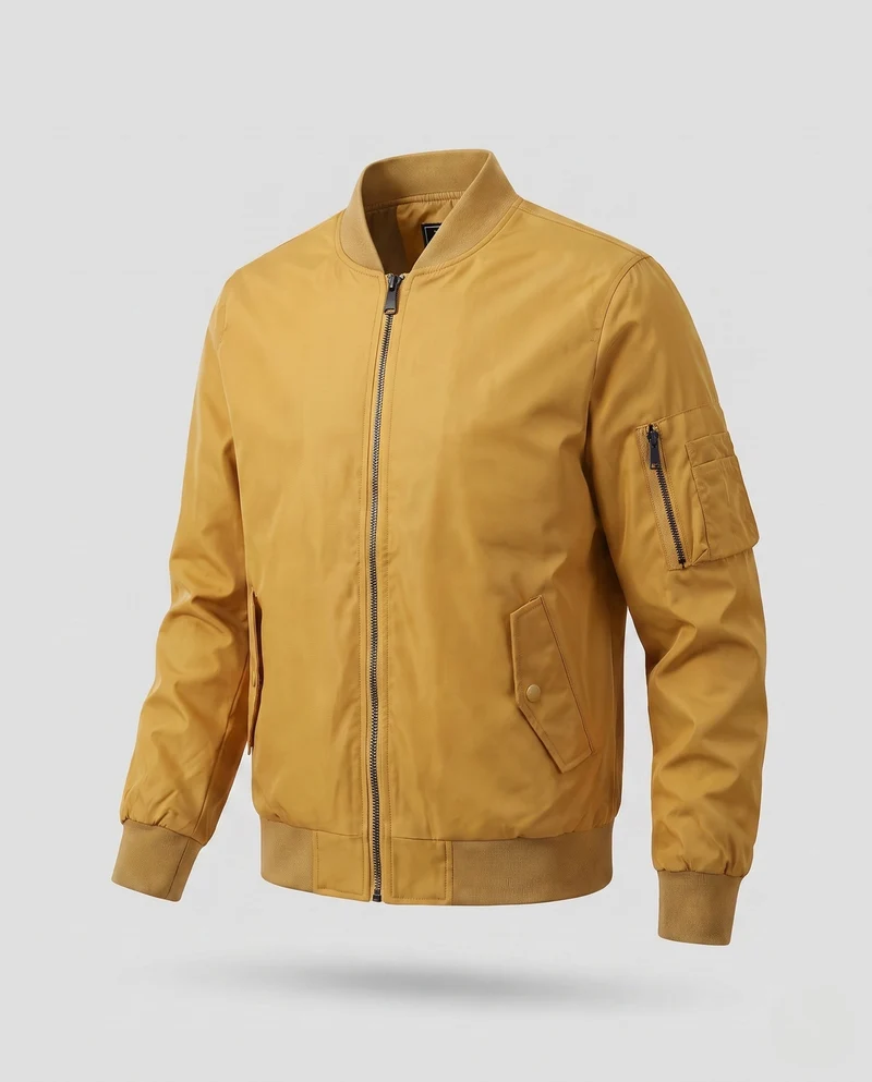 Herren gepolsterte Bomberjacke mit Utility-Armpocket und wärmender thermischer Isolierung Nord Taschen
