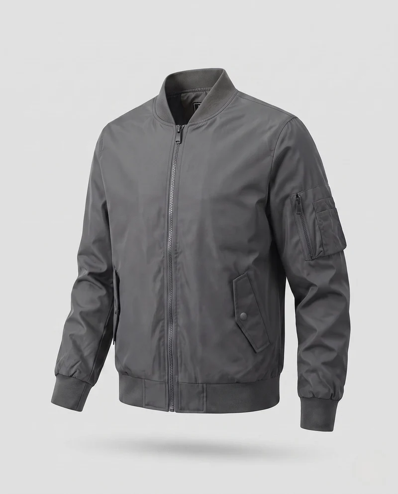 Herren gepolsterte Bomberjacke mit Utility-Armpocket und wärmender thermischer Isolierung Nord Taschen