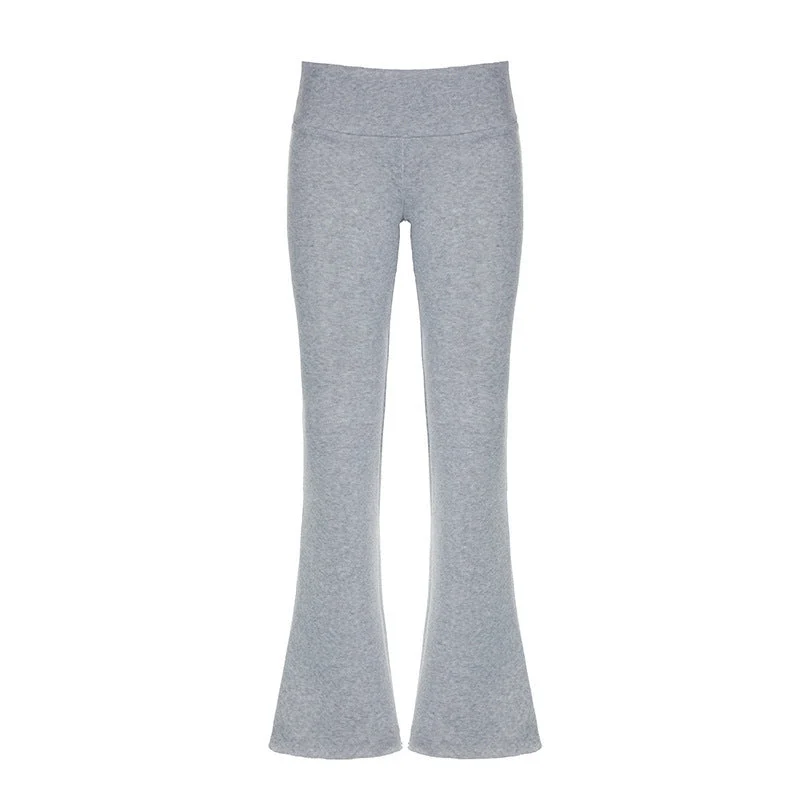 Damen Leggings mit ausgestelltem Bein