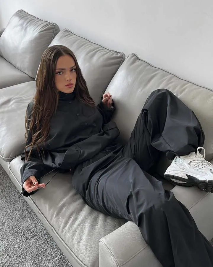 Damen Kurze Regenjacke Nord Taschen